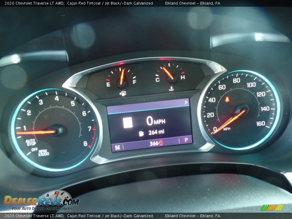 2020 Chevrolet Traverse LT AWD Gauges Photo #24