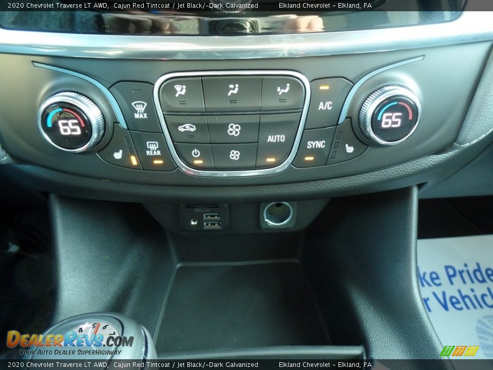 2020 Chevrolet Traverse LT AWD Cajun Red Tintcoat / Jet Black/­Dark Galvanized Photo #32