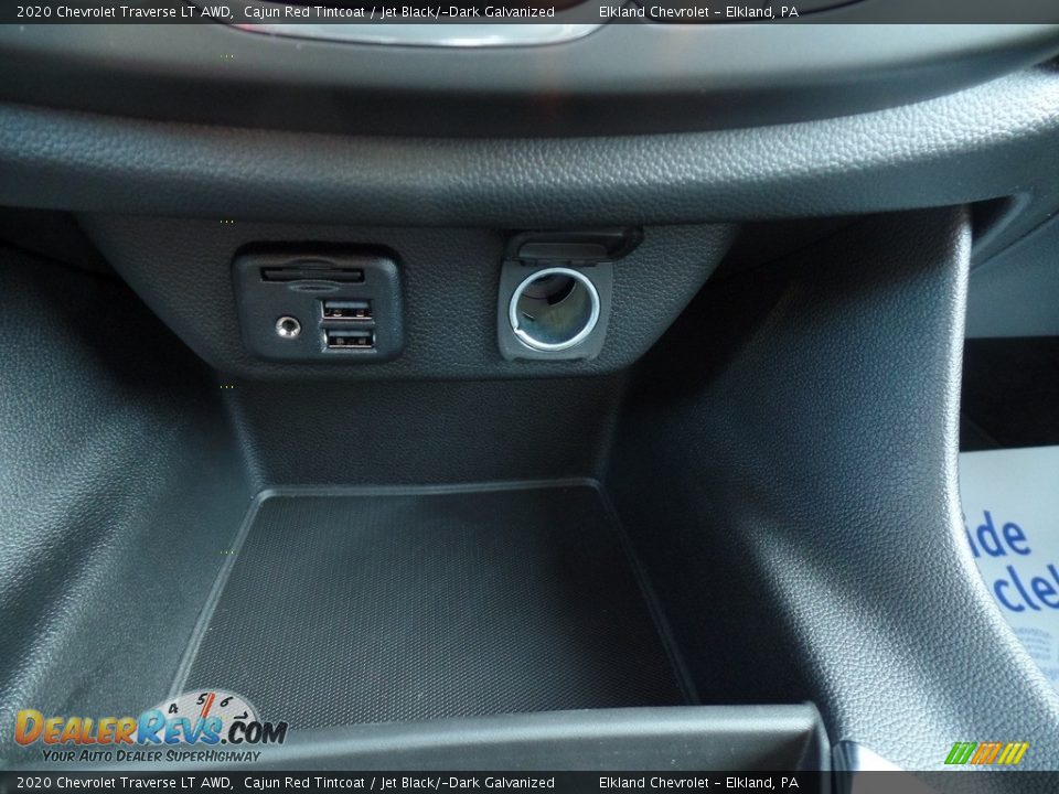 2020 Chevrolet Traverse LT AWD Cajun Red Tintcoat / Jet Black/­Dark Galvanized Photo #34