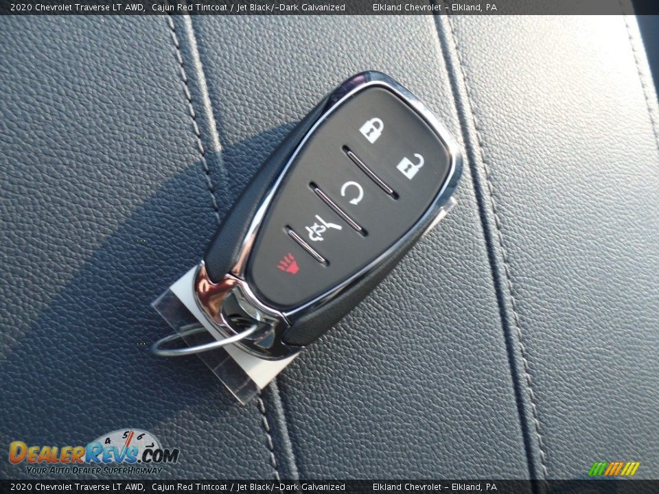 2020 Chevrolet Traverse LT AWD Cajun Red Tintcoat / Jet Black/­Dark Galvanized Photo #36