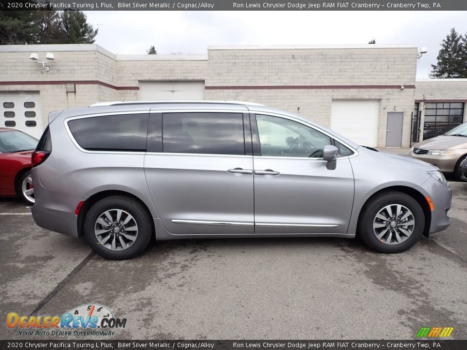 2020 Chrysler Pacifica Touring L Plus Billet Silver Metallic / Cognac/Alloy Photo #6