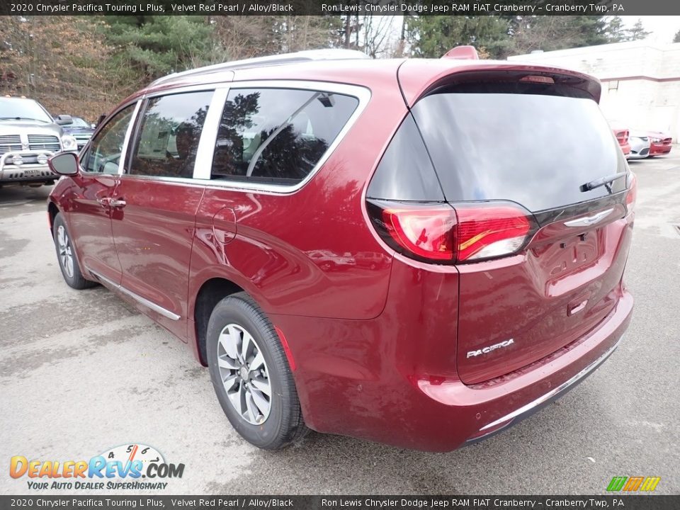 2020 Chrysler Pacifica Touring L Plus Velvet Red Pearl / Alloy/Black Photo #3