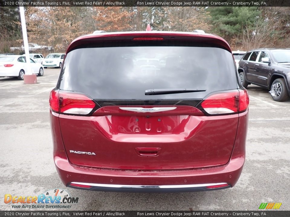 2020 Chrysler Pacifica Touring L Plus Velvet Red Pearl / Alloy/Black Photo #4