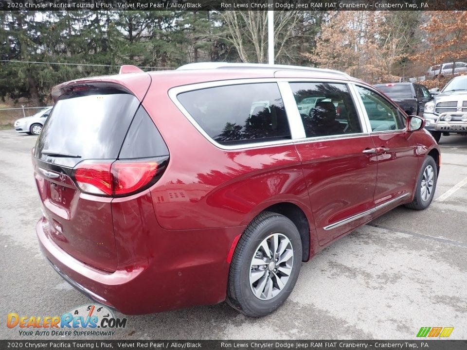 2020 Chrysler Pacifica Touring L Plus Velvet Red Pearl / Alloy/Black Photo #5