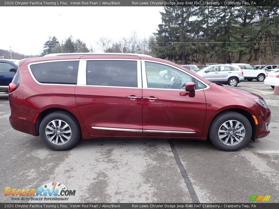 2020 Chrysler Pacifica Touring L Plus Velvet Red Pearl / Alloy/Black Photo #6