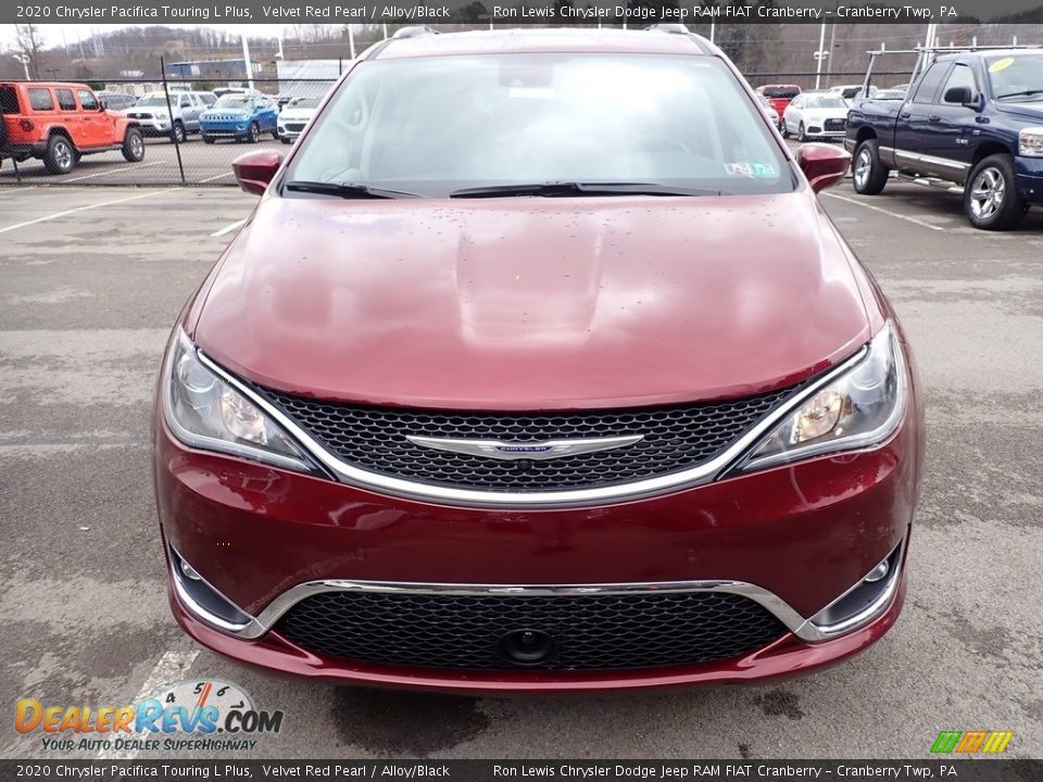 2020 Chrysler Pacifica Touring L Plus Velvet Red Pearl / Alloy/Black Photo #8