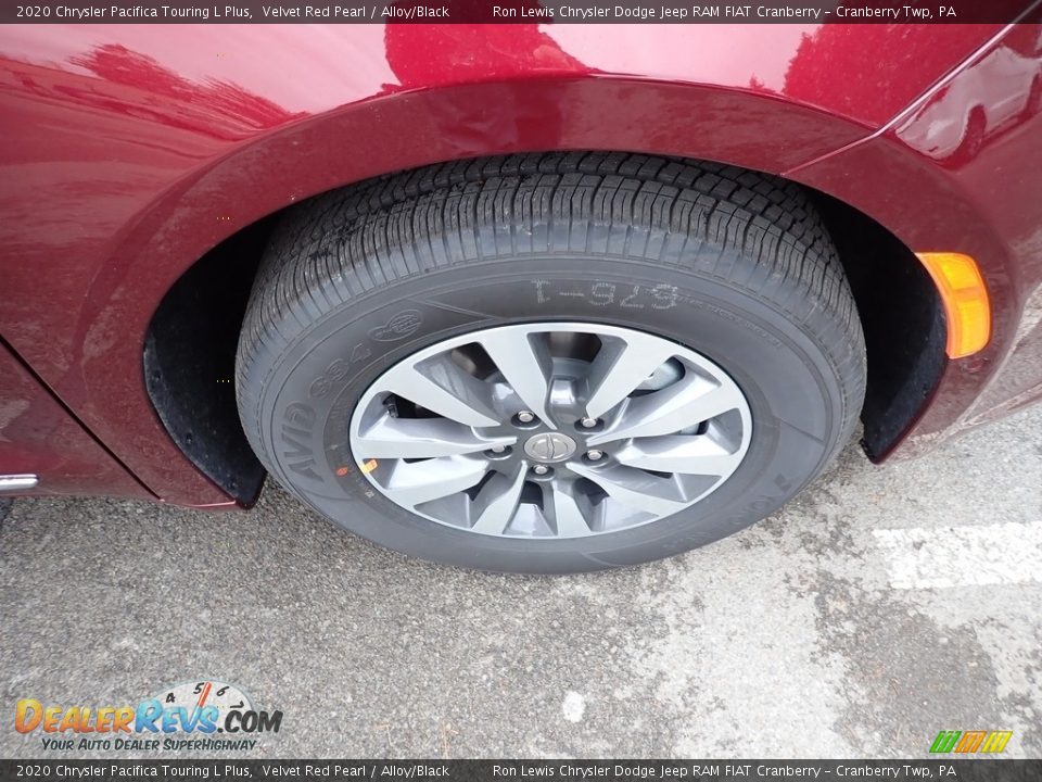 2020 Chrysler Pacifica Touring L Plus Velvet Red Pearl / Alloy/Black Photo #9