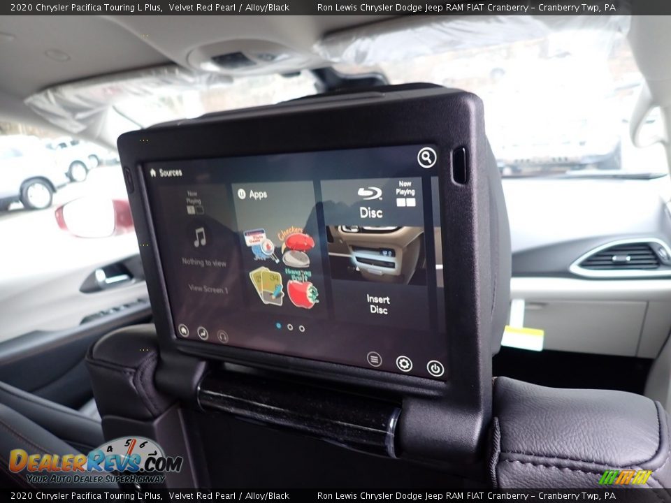 2020 Chrysler Pacifica Touring L Plus Velvet Red Pearl / Alloy/Black Photo #12
