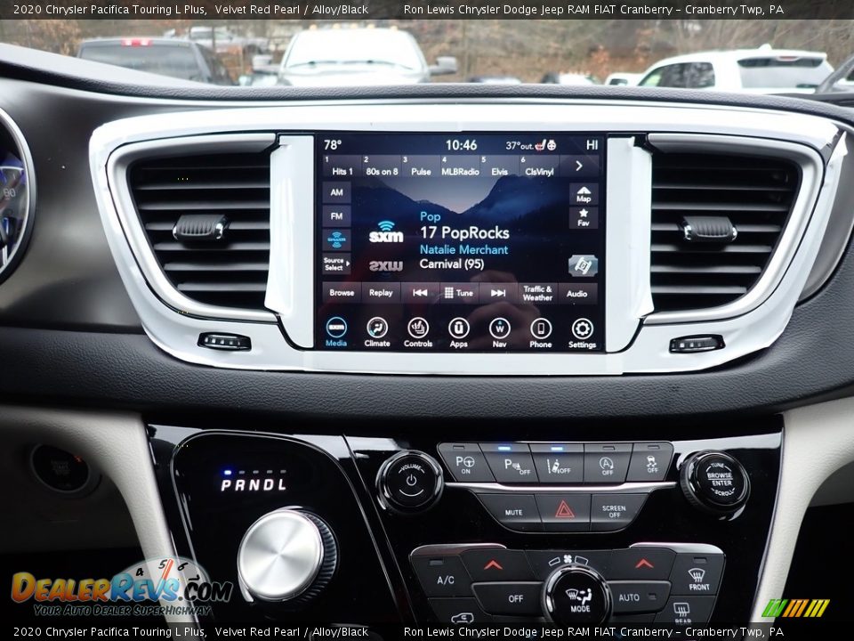 2020 Chrysler Pacifica Touring L Plus Velvet Red Pearl / Alloy/Black Photo #17