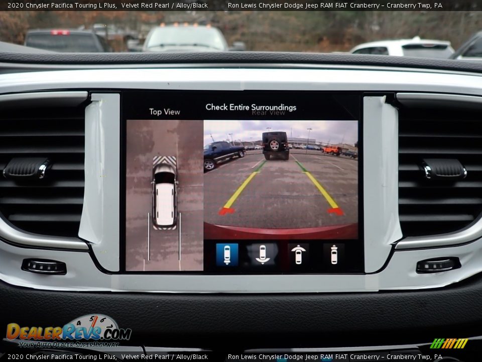 2020 Chrysler Pacifica Touring L Plus Velvet Red Pearl / Alloy/Black Photo #19