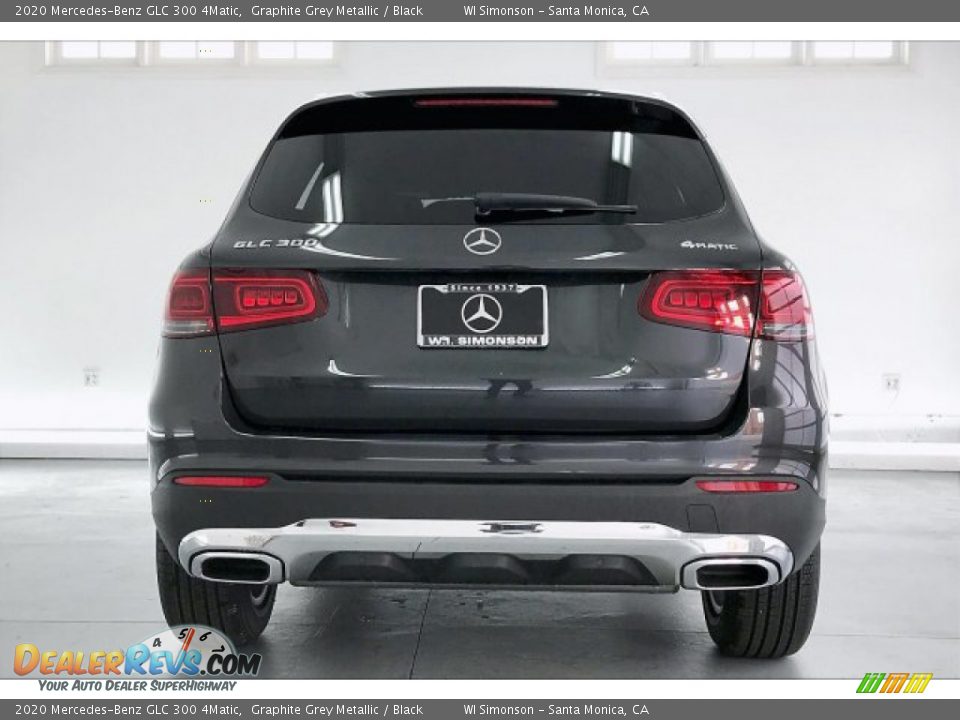 2020 Mercedes-Benz GLC 300 4Matic Graphite Grey Metallic / Black Photo #3
