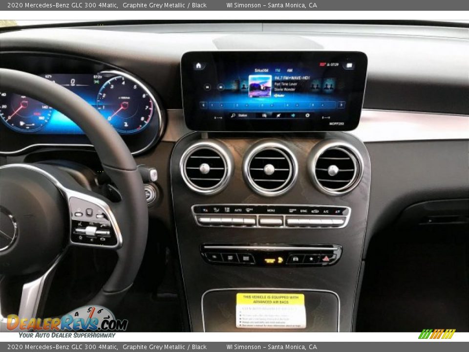 2020 Mercedes-Benz GLC 300 4Matic Graphite Grey Metallic / Black Photo #6