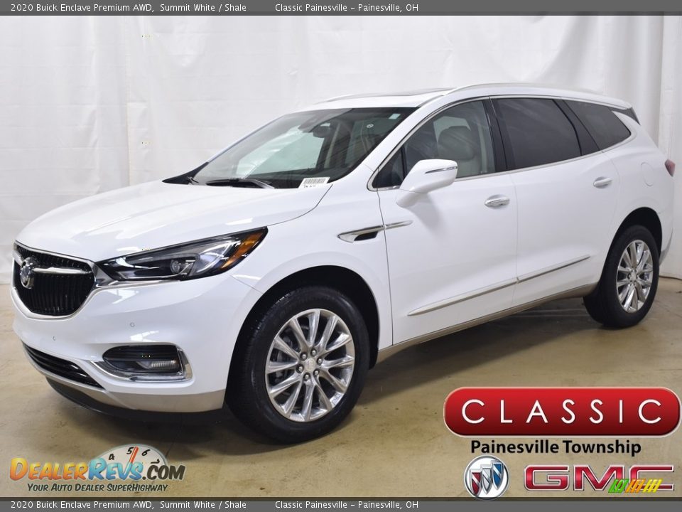 2020 Buick Enclave Premium AWD Summit White / Shale Photo #1