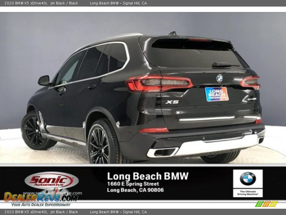2020 BMW X5 sDrive40i Jet Black / Black Photo #2