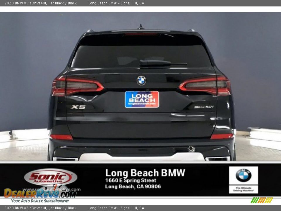 2020 BMW X5 sDrive40i Jet Black / Black Photo #3