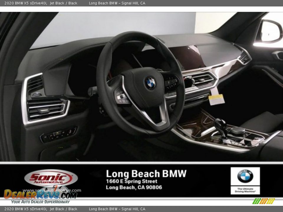 2020 BMW X5 sDrive40i Jet Black / Black Photo #4