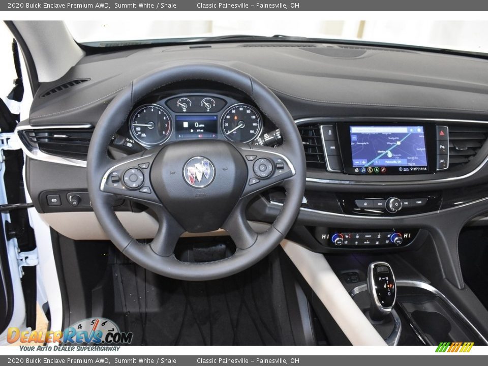 2020 Buick Enclave Premium AWD Summit White / Shale Photo #5