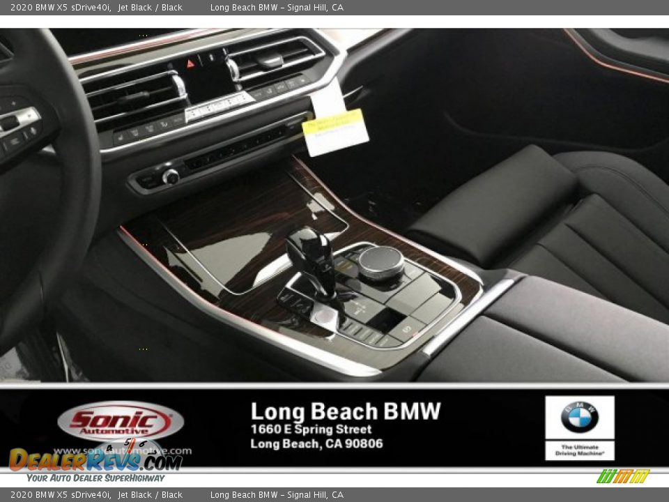 2020 BMW X5 sDrive40i Jet Black / Black Photo #6