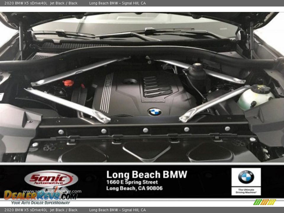 2020 BMW X5 sDrive40i Jet Black / Black Photo #8