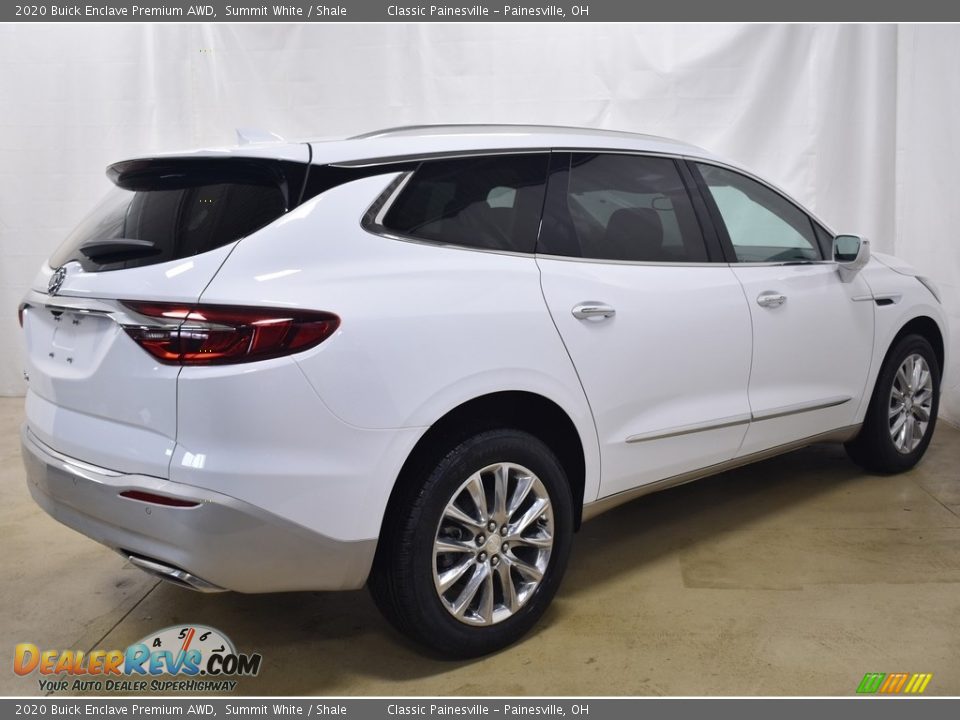 2020 Buick Enclave Premium AWD Summit White / Shale Photo #10