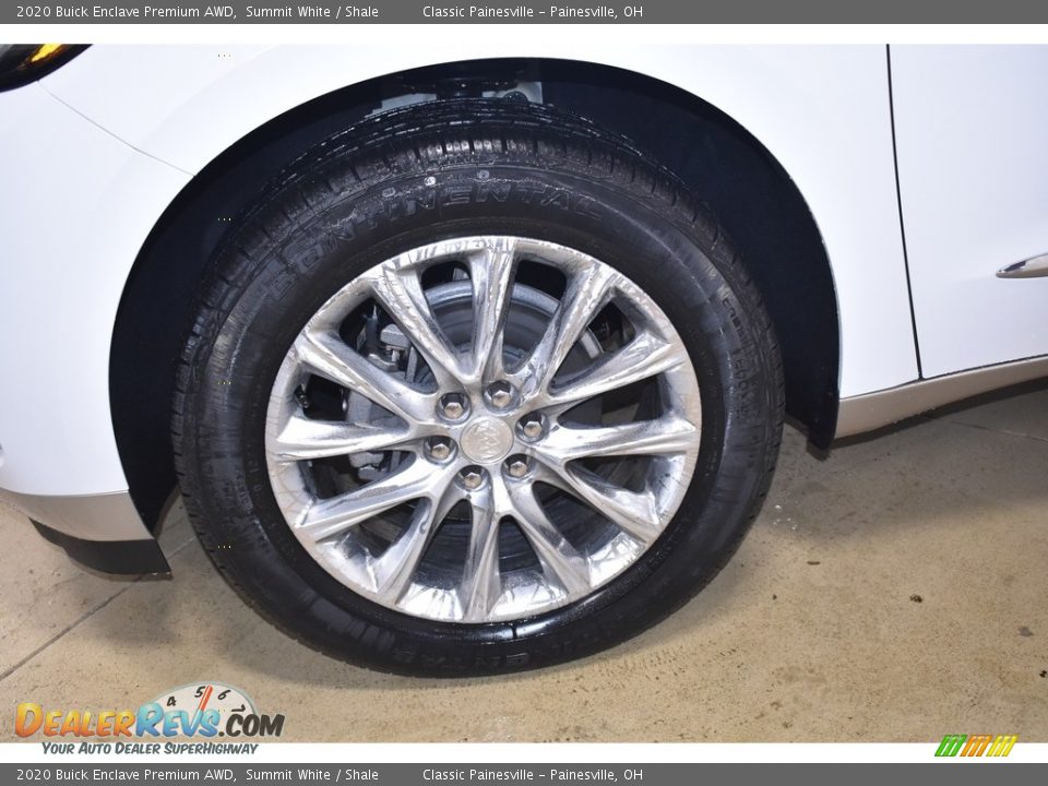 2020 Buick Enclave Premium AWD Summit White / Shale Photo #13