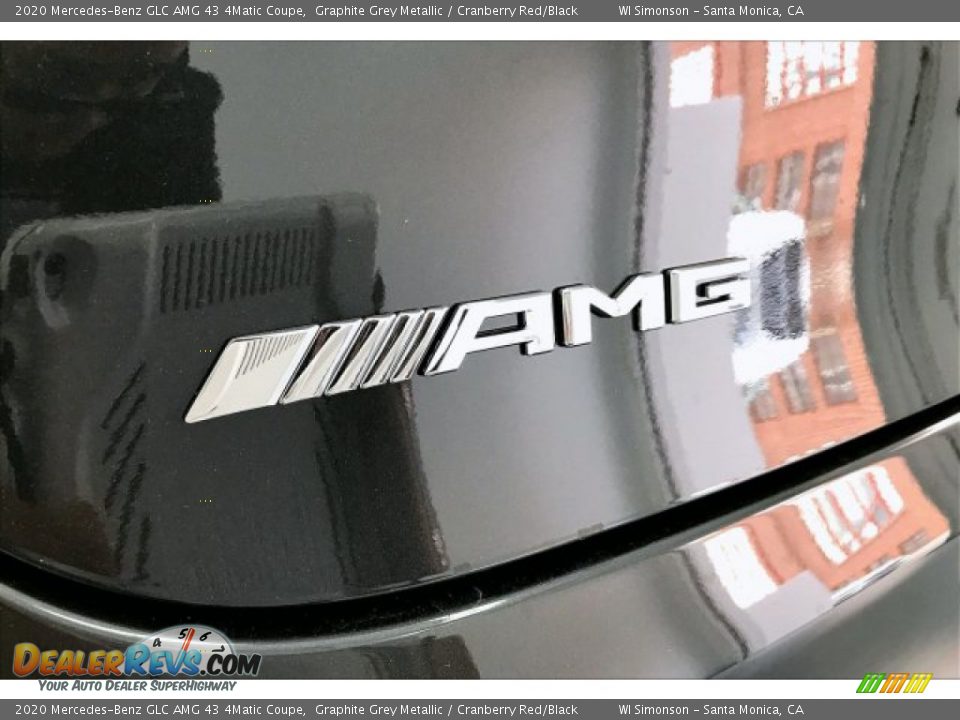 2020 Mercedes-Benz GLC AMG 43 4Matic Coupe Graphite Grey Metallic / Cranberry Red/Black Photo #27