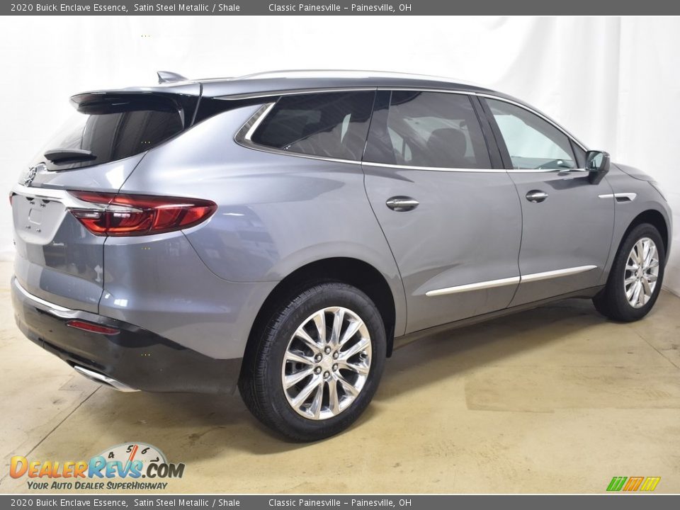 2020 Buick Enclave Essence Satin Steel Metallic / Shale Photo #10