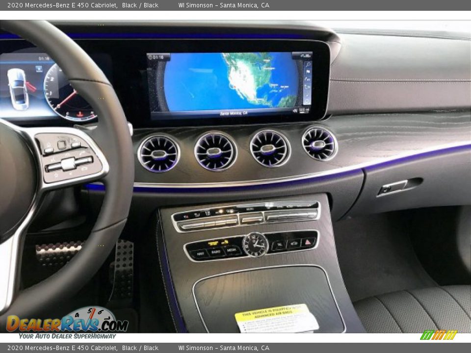 Controls of 2020 Mercedes-Benz E 450 Cabriolet Photo #6