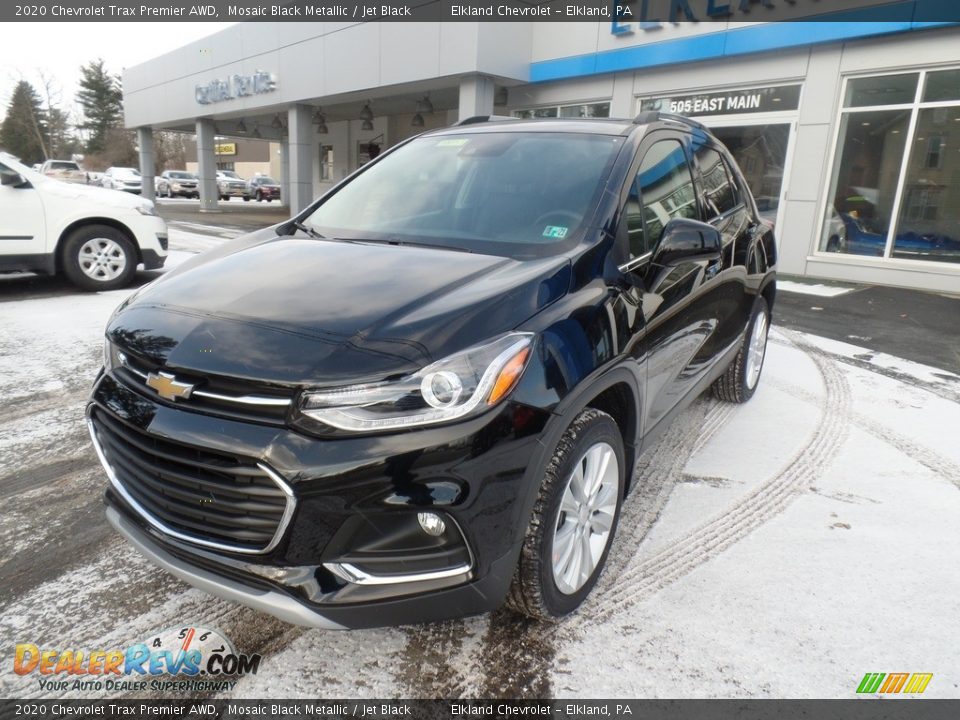 2020 Chevrolet Trax Premier AWD Mosaic Black Metallic / Jet Black Photo #2