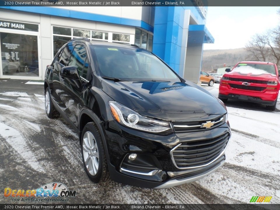 2020 Chevrolet Trax Premier AWD Mosaic Black Metallic / Jet Black Photo #4