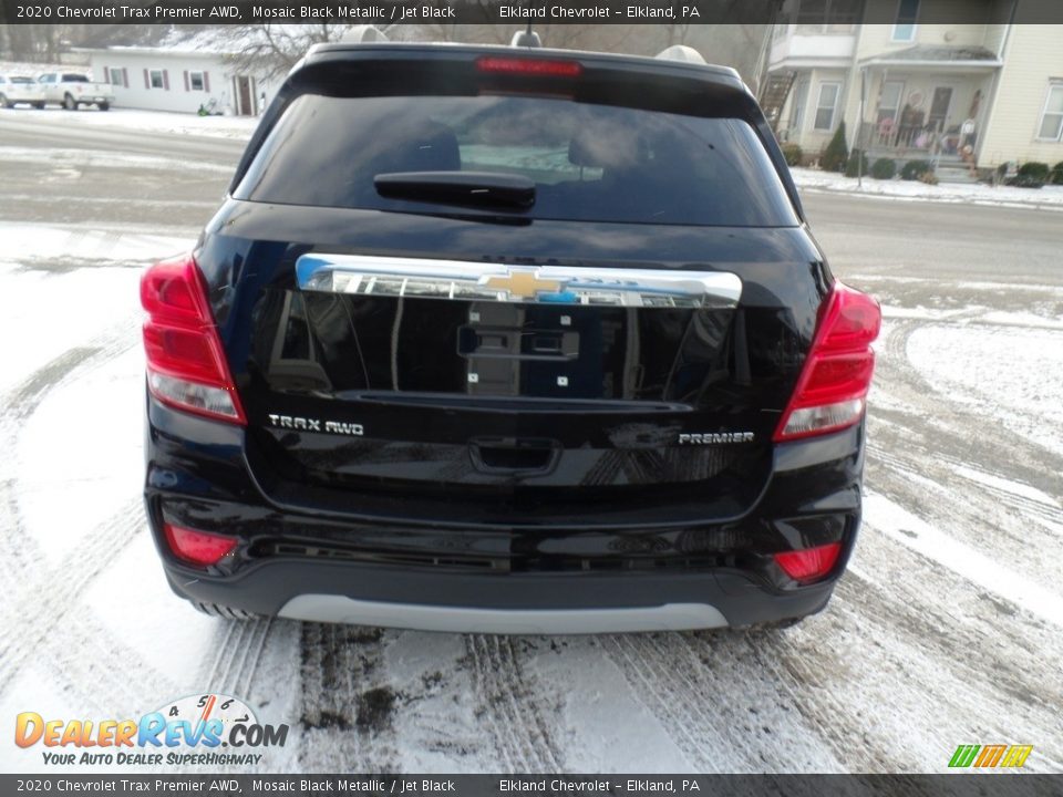 2020 Chevrolet Trax Premier AWD Mosaic Black Metallic / Jet Black Photo #8