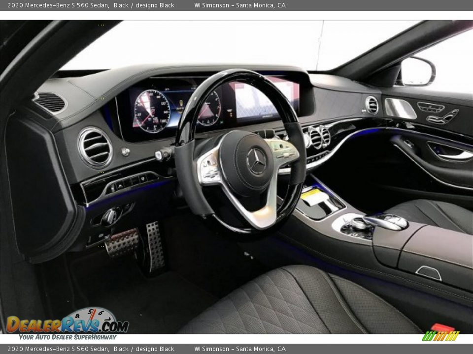 2020 Mercedes-Benz S 560 Sedan Black / designo Black Photo #4