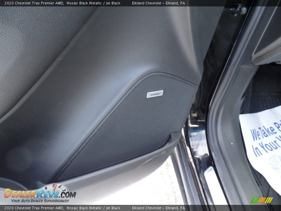 2020 Chevrolet Trax Premier AWD Mosaic Black Metallic / Jet Black Photo #17