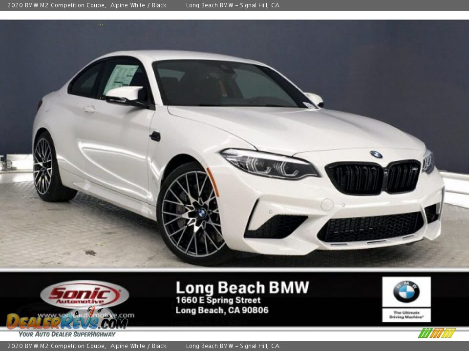 2020 BMW M2 Competition Coupe Alpine White / Black Photo #1