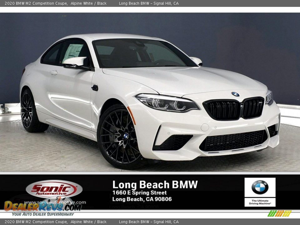 2020 BMW M2 Competition Coupe Alpine White / Black Photo #1