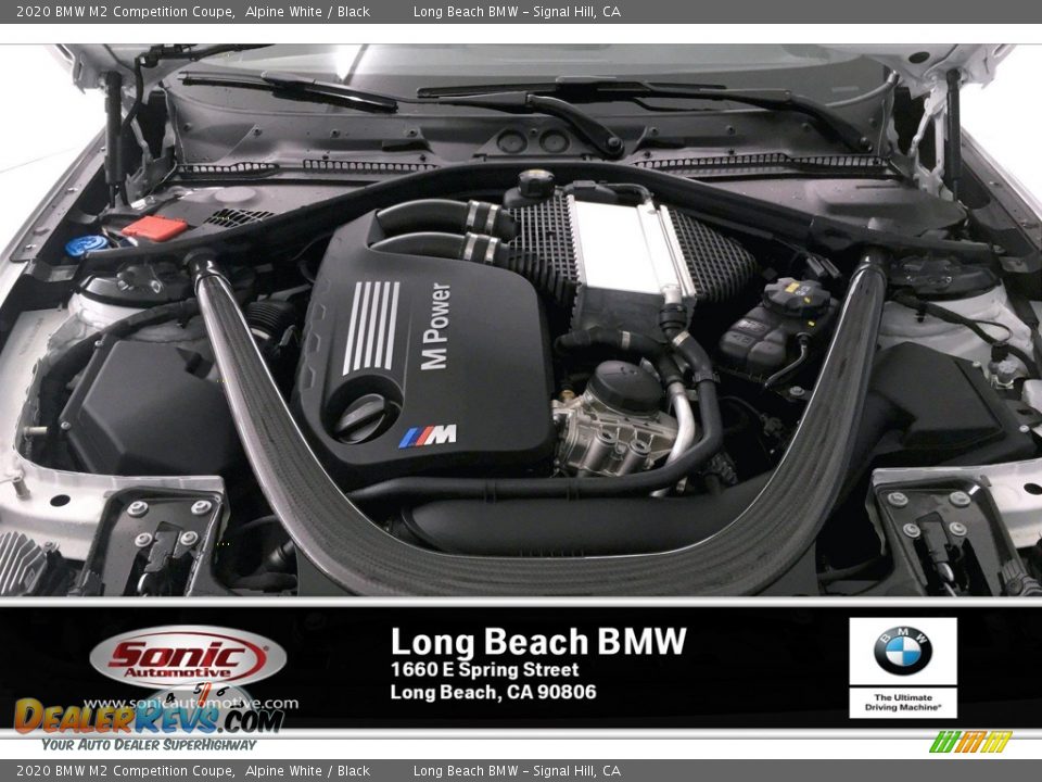 2020 BMW M2 Competition Coupe Alpine White / Black Photo #8