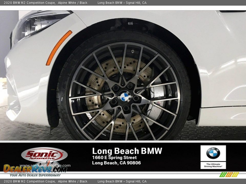 2020 BMW M2 Competition Coupe Alpine White / Black Photo #9