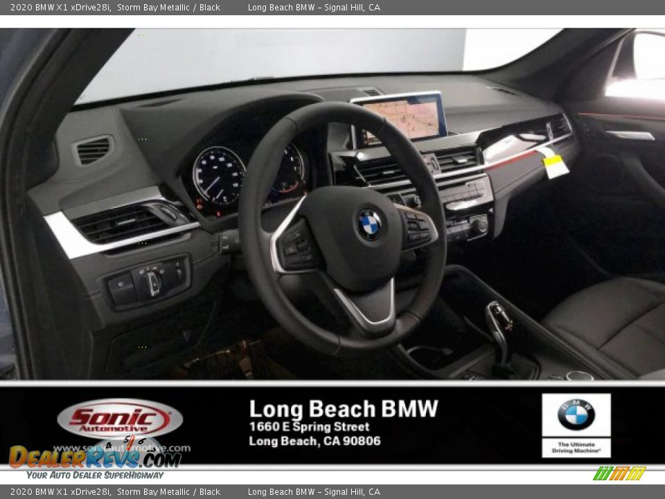 2020 BMW X1 xDrive28i Storm Bay Metallic / Black Photo #4