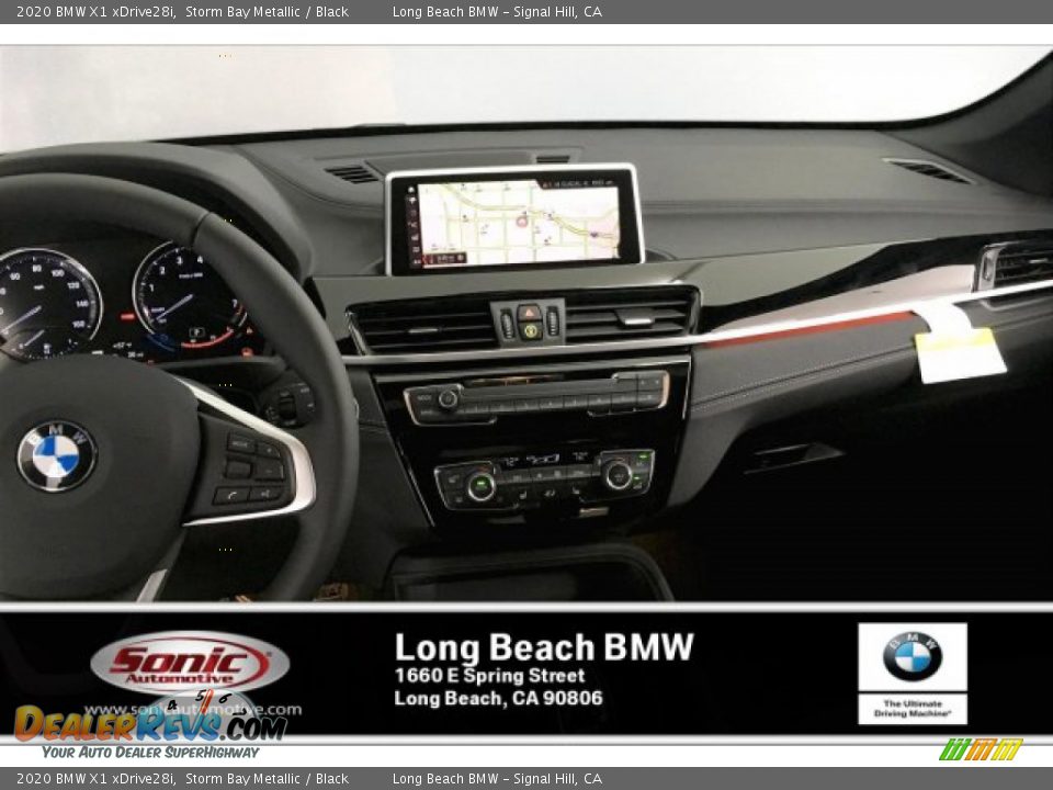 2020 BMW X1 xDrive28i Storm Bay Metallic / Black Photo #5