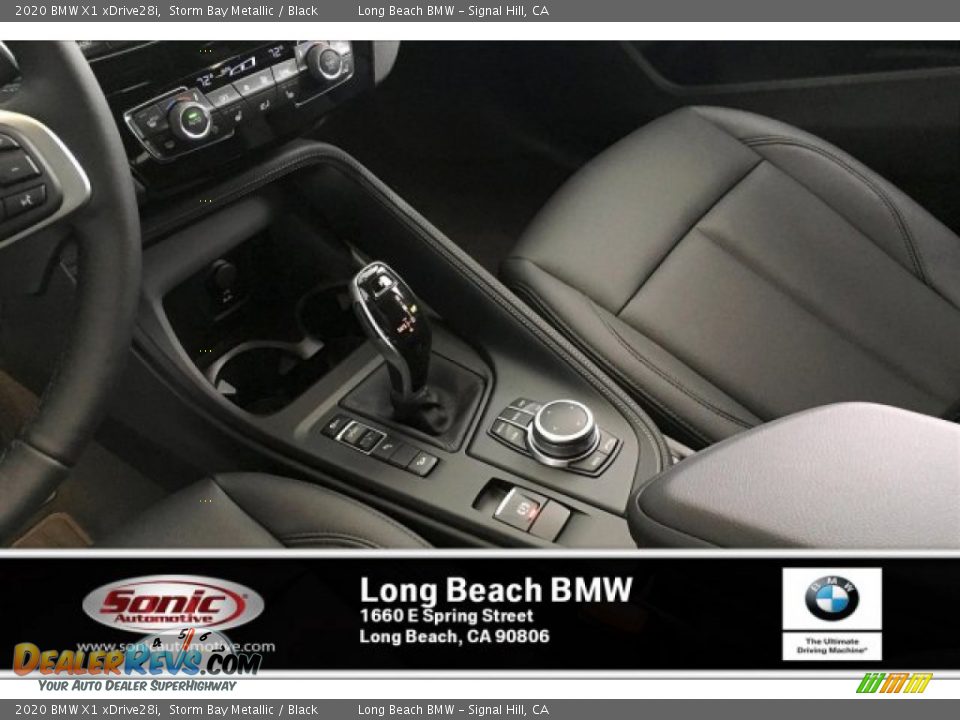 2020 BMW X1 xDrive28i Storm Bay Metallic / Black Photo #6