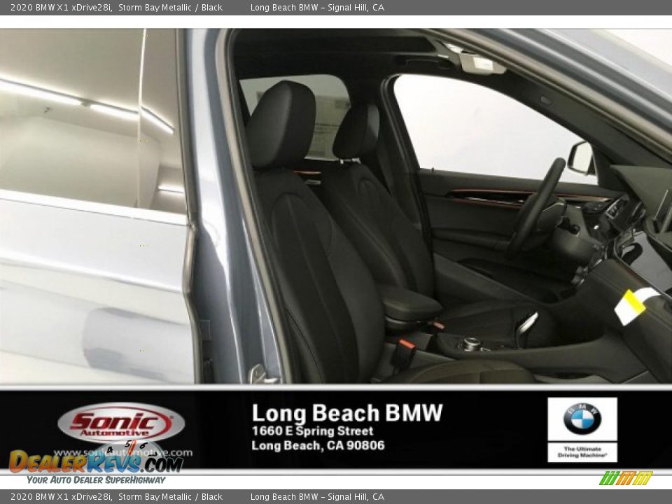 2020 BMW X1 xDrive28i Storm Bay Metallic / Black Photo #7