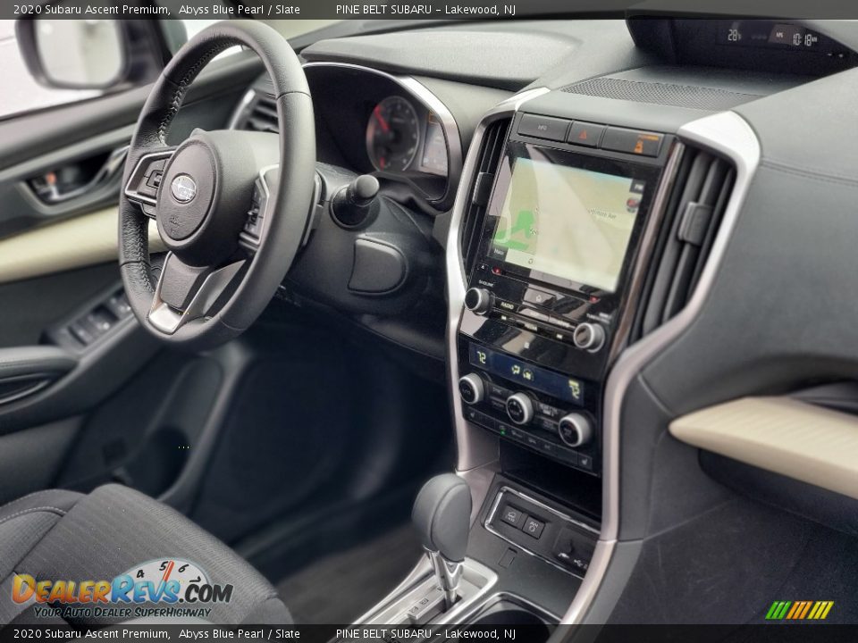 2020 Subaru Ascent Premium Abyss Blue Pearl / Slate Photo #4