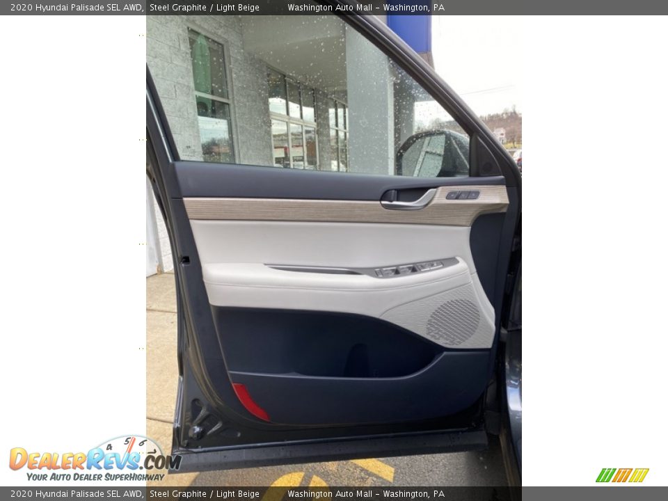 2020 Hyundai Palisade SEL AWD Steel Graphite / Light Beige Photo #11