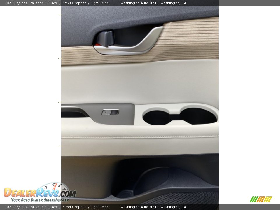 2020 Hyundai Palisade SEL AWD Steel Graphite / Light Beige Photo #18