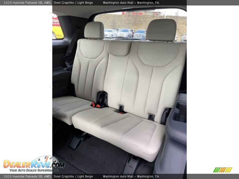 2020 Hyundai Palisade SEL AWD Steel Graphite / Light Beige Photo #22