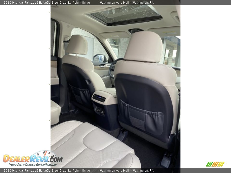 2020 Hyundai Palisade SEL AWD Steel Graphite / Light Beige Photo #29