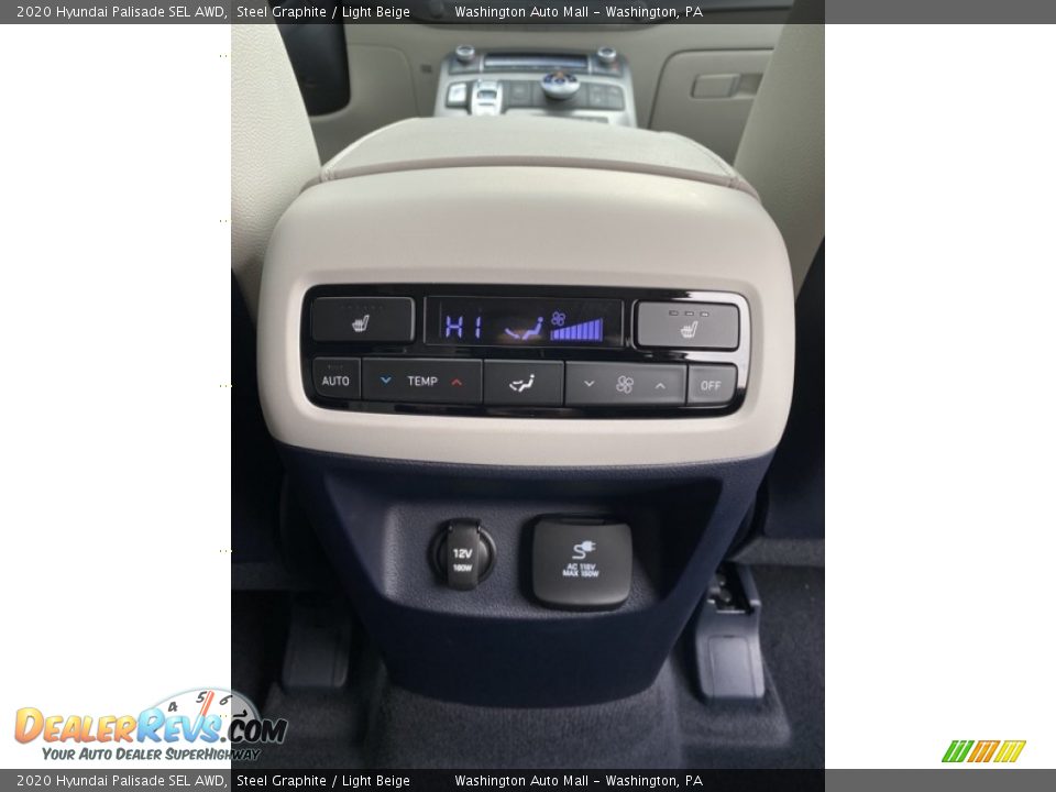 2020 Hyundai Palisade SEL AWD Steel Graphite / Light Beige Photo #30