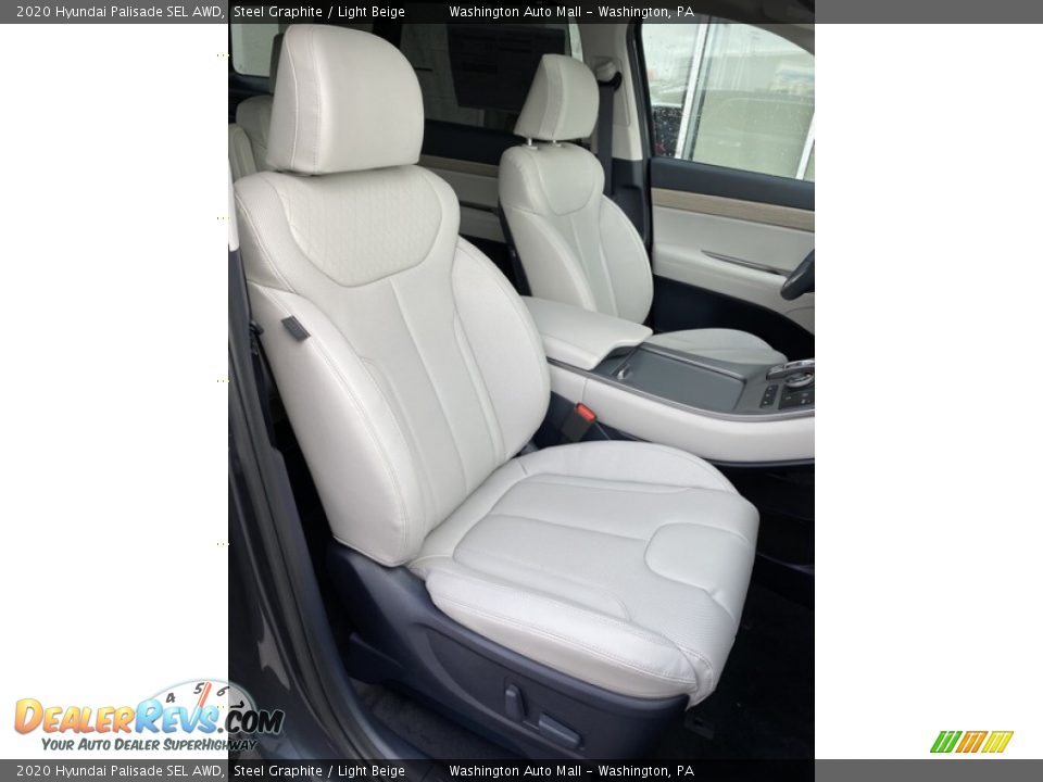 2020 Hyundai Palisade SEL AWD Steel Graphite / Light Beige Photo #31
