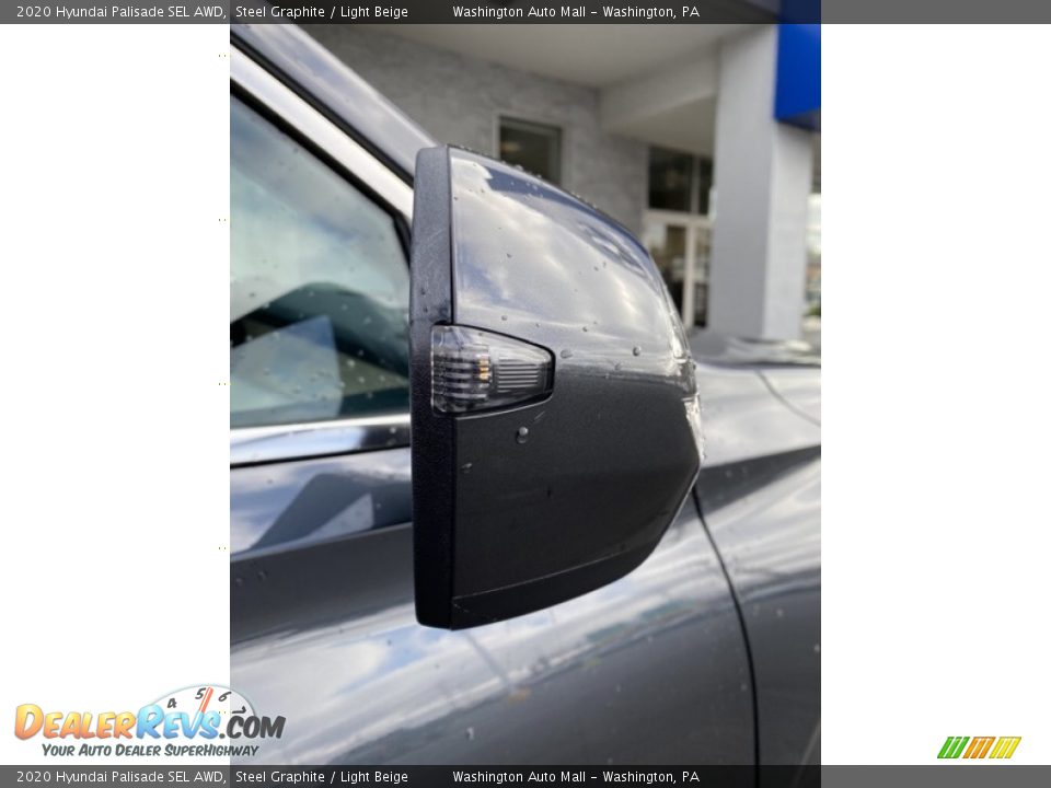 2020 Hyundai Palisade SEL AWD Steel Graphite / Light Beige Photo #33