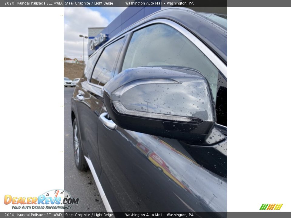 2020 Hyundai Palisade SEL AWD Steel Graphite / Light Beige Photo #34